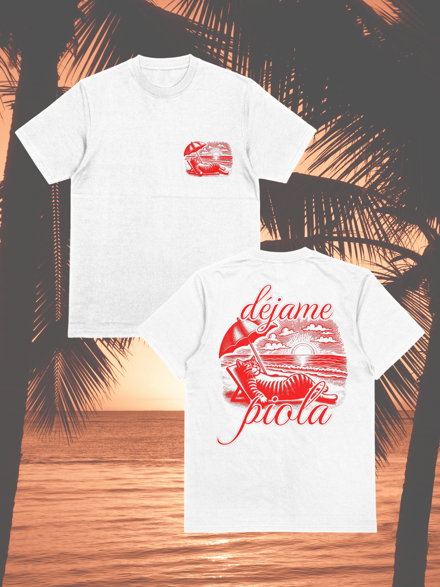 Polera déjame piola