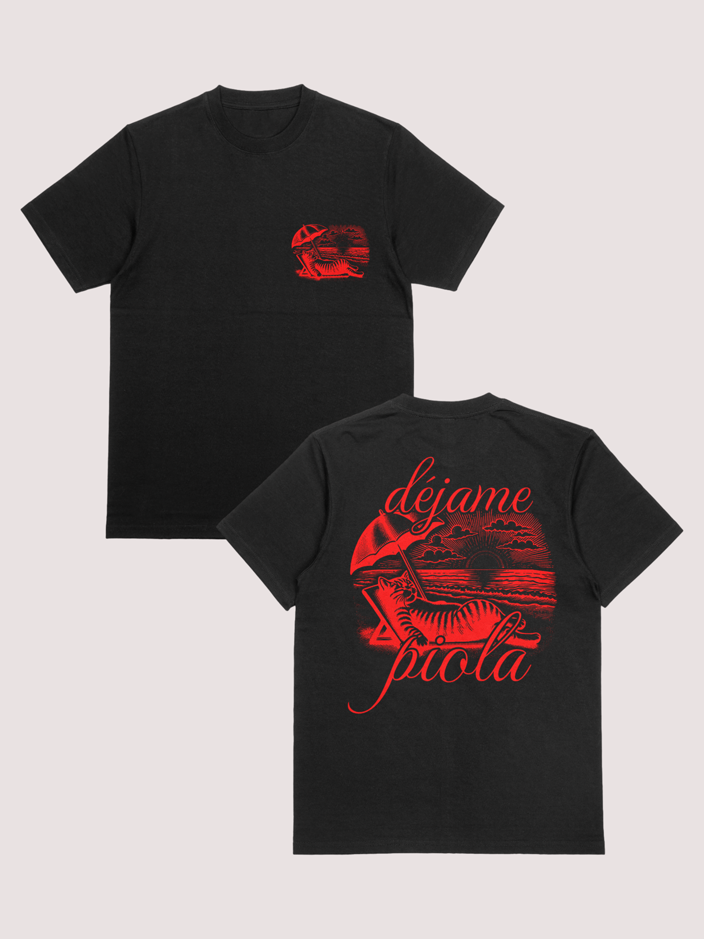 Polera déjame piola