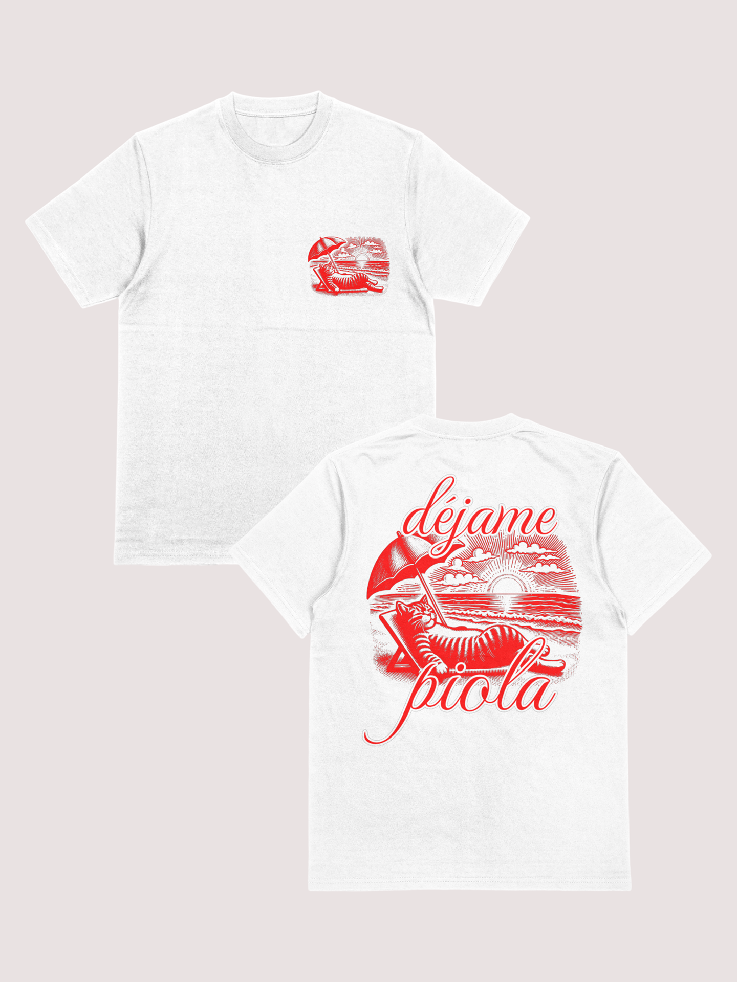 Polera déjame piola