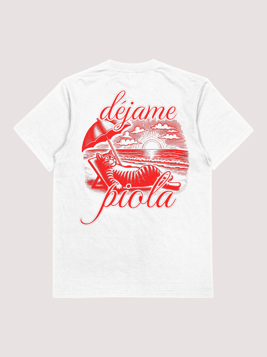 Polera déjame piola