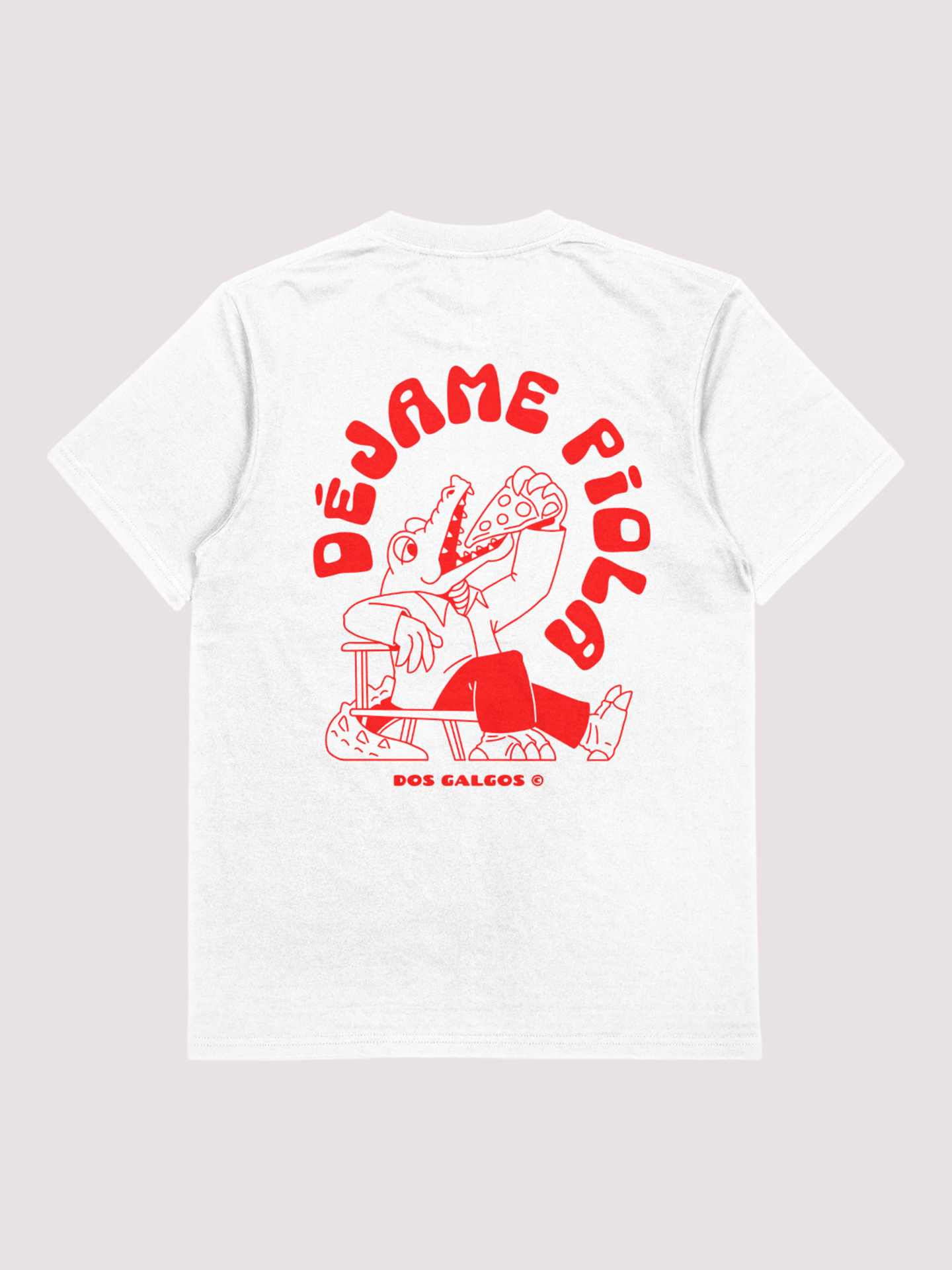 Polera déjame piola | Pizza